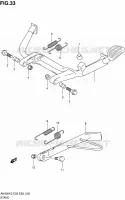 BEQUILLE pour Suzuki BURGMAN 400 2003