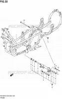 CADRE pour Suzuki BURGMAN 400 2003
