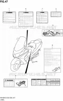 ETIQUETTE pour Suzuki BURGMAN 400 2003