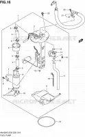 POMPE A ESSENCE pour Suzuki BURGMAN 400 2003