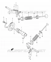 ARBRE A CAMES   VALVE pour Suzuki BURGMAN 400 2004