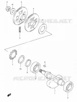 BALANCIER pour Suzuki BURGMAN 400 2004