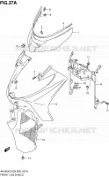 CARENAGES AVANT (MODELE K5/K6) pour Suzuki BURGMAN 400 2005