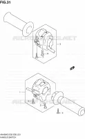 COMMODOS pour Suzuki BURGMAN 400 2005