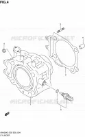 CYLINDRE pour Suzuki BURGMAN 400 2005