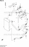DURITE DE RADIATEUR pour Suzuki BURGMAN 400 2005