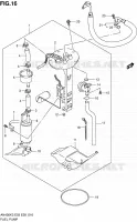 POMPE A ESSENCE pour Suzuki BURGMAN 400 2005