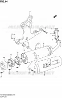 SILENCIEUX pour Suzuki BURGMAN 400 2005