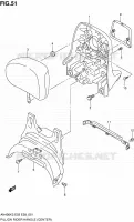 SUPPORT DOSSERET (CENTER)(MODELE K3) pour Suzuki BURGMAN 400 2005