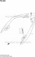 SUPPORT DOSSERET (SIDE)(MODELE K4) pour Suzuki BURGMAN 400 2005