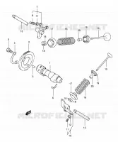 ARBRE A CAMES   VALVE pour Suzuki BURGMAN 400 2006