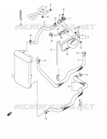 DURITE DE RADIATEUR pour Suzuki BURGMAN 400 2006