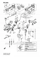 FAISCEAU ELECTRIQUE (MODELE K5/K6 IMOBI) pour Suzuki BURGMAN 400 2006