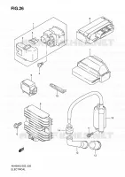 PARTIE ELECTRIQUE pour Suzuki BURGMAN 400 2006