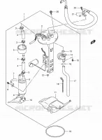 POMPE A ESSENCE pour Suzuki BURGMAN 400 2006