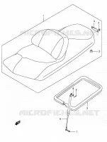 SELLE pour Suzuki BURGMAN 400 2006