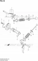 ARBRE A CAMES   VALVE pour Suzuki BURGMAN 400 2006