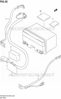 BATTERIE pour Suzuki BURGMAN 400 2006