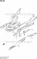 MARCHE PIEDS pour Suzuki BURGMAN 400 2006