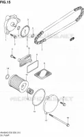 POMPE A HUILE pour Suzuki BURGMAN 400 2006