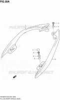 SUPPORT DOSSERET (SIDE)(MODELE K4) pour Suzuki BURGMAN 400 2006