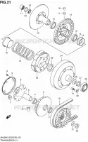 TRANSMISSION (1) pour Suzuki BURGMAN 400 2006