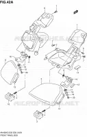 VIDE POCHE (MODELE K4/K5/K6) pour Suzuki BURGMAN 400 2006