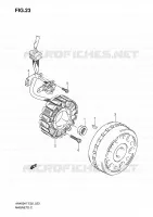 ALLUMAGE ROTOR   STATOR pour Suzuki BURGMAN 400 2008