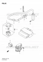 PARTIE ELECTRIQUE pour Suzuki BURGMAN 400 2008