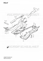 MARCHE PIEDS pour Suzuki BURGMAN 400 2008