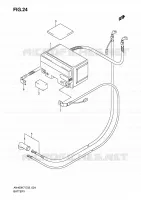 BATTERIE pour Suzuki BURGMAN 400 2009