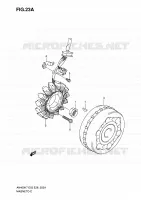 ALLUMAGE ROTOR   STATOR (MODEL K8/K9/L0) pour Suzuki BURGMAN 400 2009