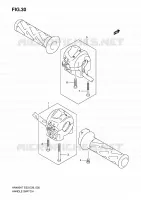 COMMODOS pour Suzuki BURGMAN 400 2009