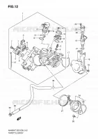 CORPS DE PAPILLON pour Suzuki BURGMAN 400 2009