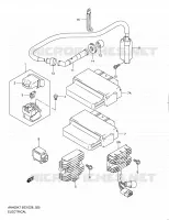 PARTIE ELECTRIQUE pour Suzuki BURGMAN 400 2009