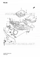 BOITE AVANT pour Suzuki BURGMAN 400 2010