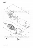 DEMARREUR pour Suzuki BURGMAN 400 2010