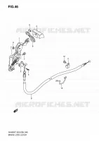 FREIN DE PARKING pour Suzuki BURGMAN 400 2010