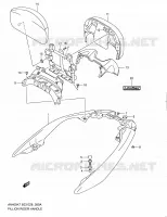 SUPPORT DOSSERET (AN400ZAL0) pour Suzuki BURGMAN 400 2010