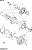 TRANSMISSION (1) pour Suzuki BURGMAN 400 2011