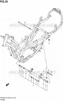 CADRE pour Suzuki BURGMAN 400 2012