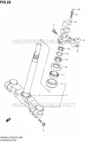 COLONNE DE DIRECTION pour Suzuki BURGMAN 400 2012