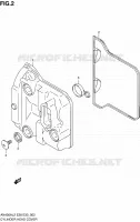 COUVRE CULASSE pour Suzuki BURGMAN 400 2012