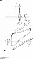 DISTRIBUTION pour Suzuki BURGMAN 400 2012