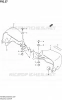PROTEGES MAINS (AN400ZAL2 E28) pour Suzuki BURGMAN 400 2012