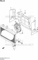 RADIATEUR pour Suzuki BURGMAN 400 2012