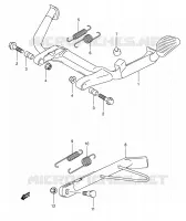 BEQUILLE pour Suzuki BURGMAN 400 2006