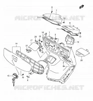 BOITE AVANT pour Suzuki BURGMAN 400 2006
