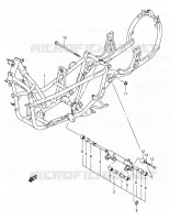 CADRE pour Suzuki BURGMAN 400 2006