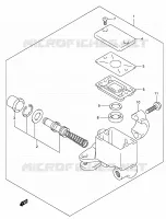 MAITRE CYLINDRE AVANT pour Suzuki BURGMAN 400 2006